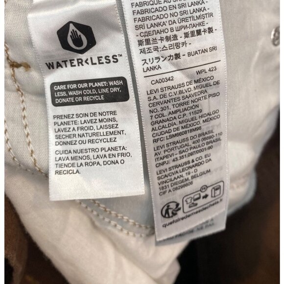 Levi's Women's 70's Movin' On High Rise Flare Jean Dark Brown Size 31 x 32 - Picture 11 of 13